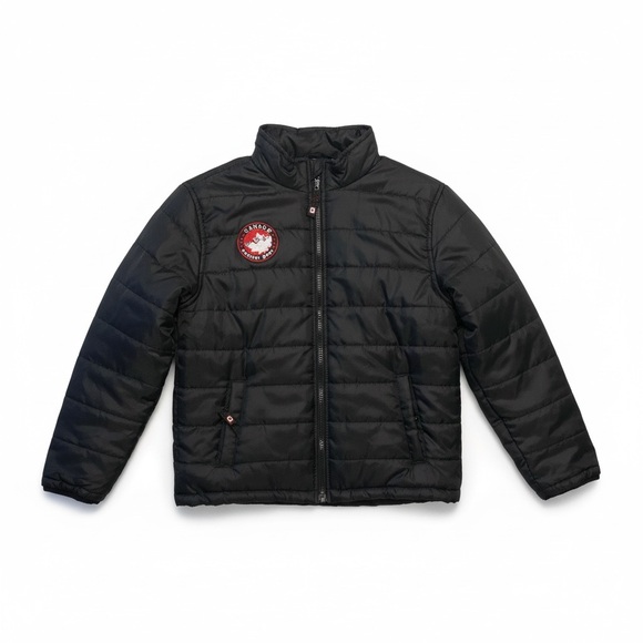 Canada Weather Gear Black Puffer Boys 14–16 Fits Women’s S-M Feather Light - Picture 3 of 8
